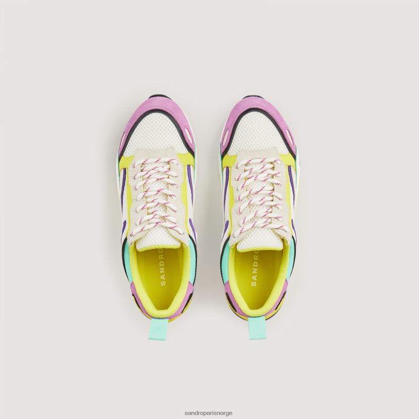 kvinner Sandro Paris lilla flamme joggesko fottøy 6FN4LH484