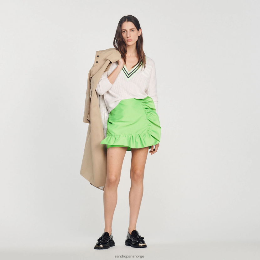 kvinner Sandro Paris ecru s patch genser klær 6FN4LH398