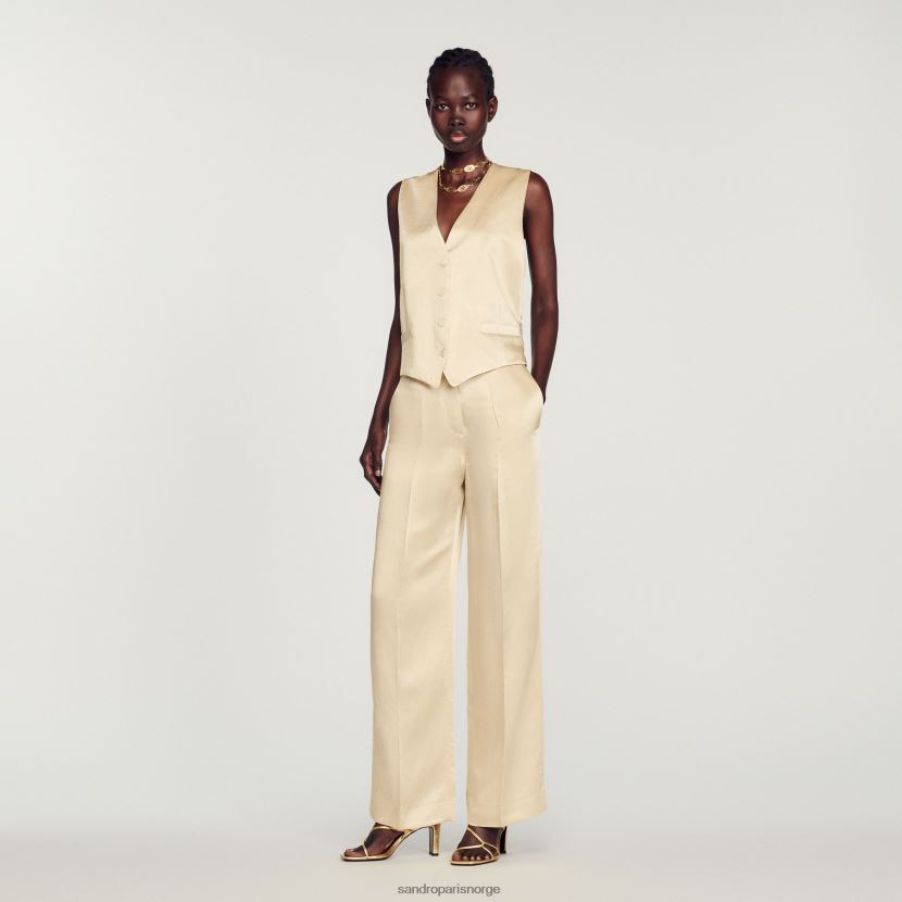 kvinner Sandro Paris kritt vest klær 6FN4LH365