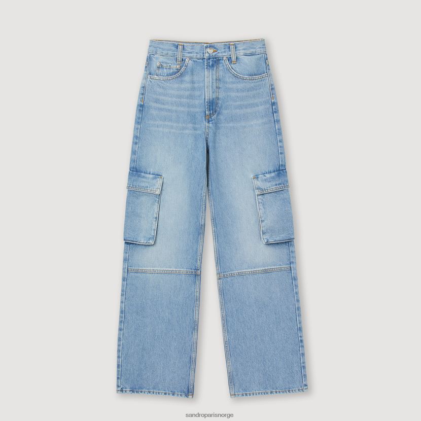 kvinner Sandro Paris lett bu jean cargo jeans klær 6FN4LH289