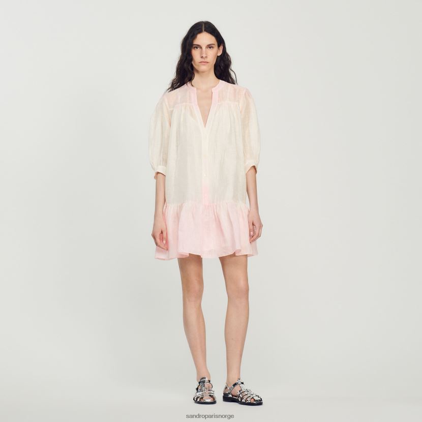 kvinner Sandro Paris flerfarget slips & dye kjole klær 6FN4LH451