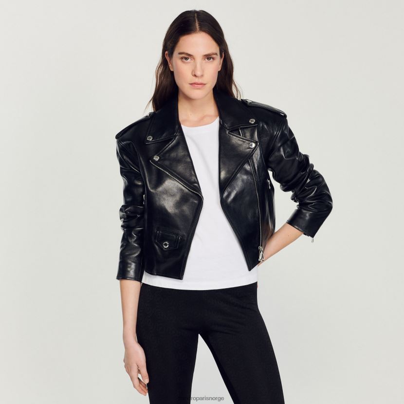 kvinner Sandro Paris hvit beskåret løs t-skjorte klær 6FN4LH423