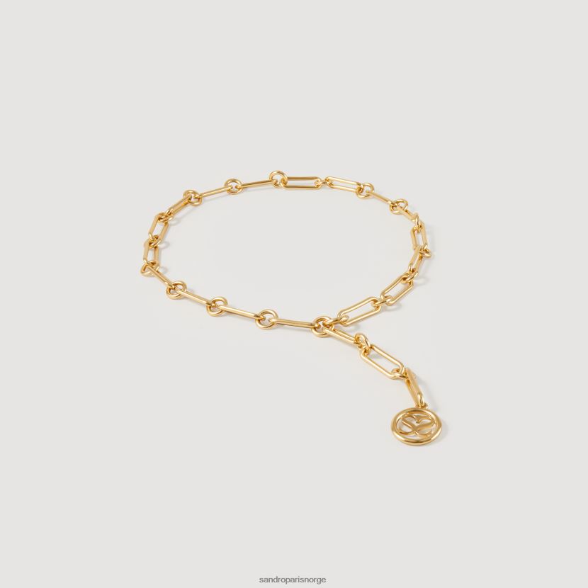 kvinner Sandro Paris gull justerbart kjedebelte tilbehør 6FN4LH581