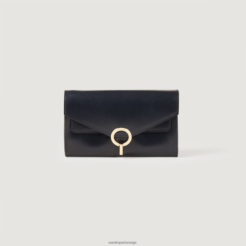 kvinner Sandro Paris svart yza lomme clutch bag tilbehør 6FN4LH511