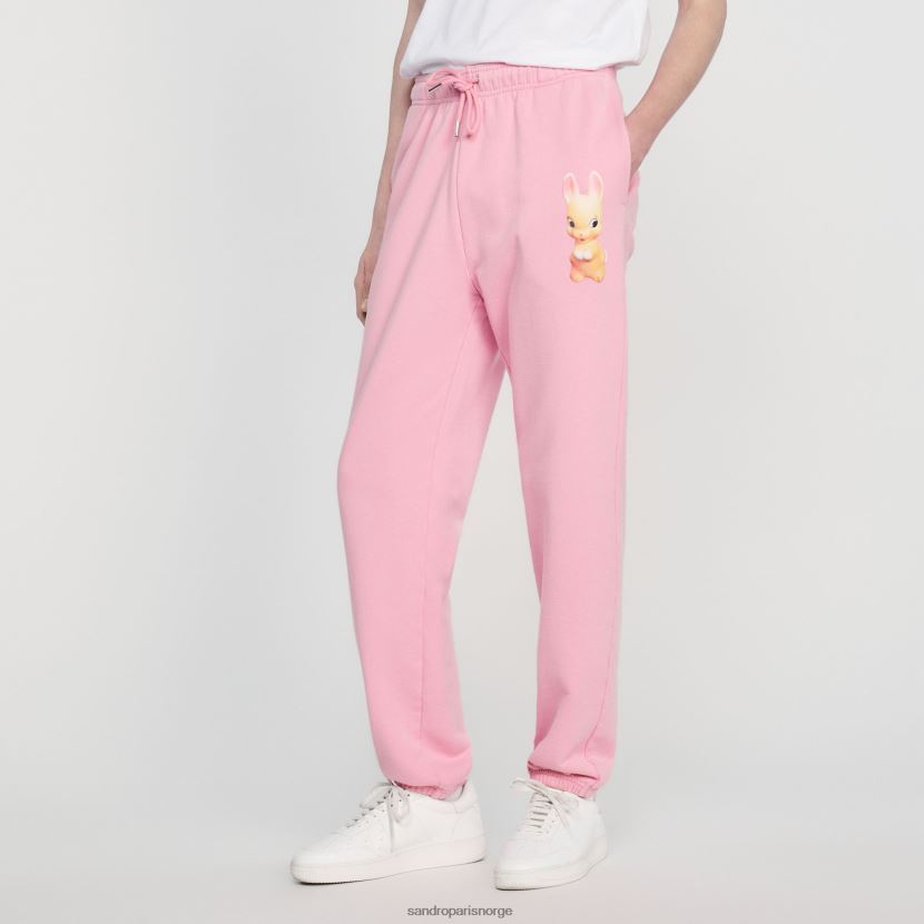 menn Sandro Paris rosa kanin joggebukser klær 6FN4LH819