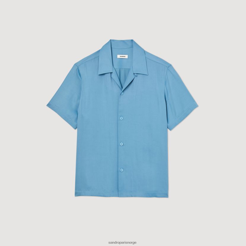 menn Sandro Paris én farge Kortermet skjorte klær 6FN4LH734