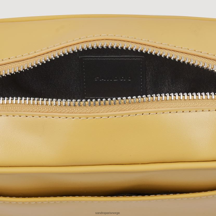 menn Sandro Paris beige liten glatt skinnveske tilbehør 6FN4LH859